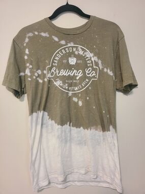 Women’s Olive & White "SANDERSON SISTERS BREWING CO" Graphic T-Shirt